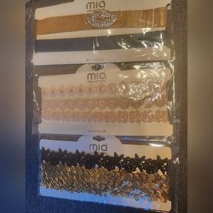 6 boho/clubbing Mia chokers!   One size, brand new!
